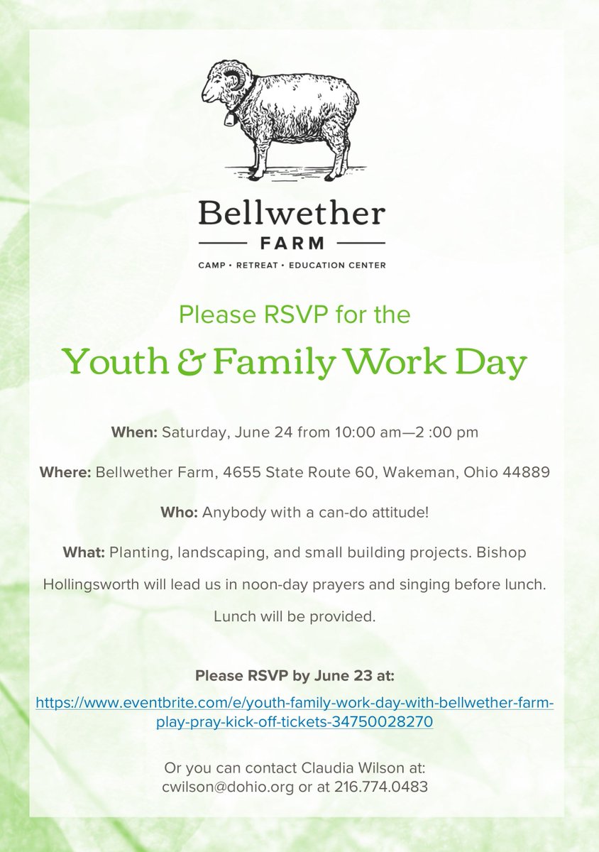 bellwether_farm's tweet photo. Join us for our #youth and #family #workday on June 24! https://t.co/4f5J9yP1Fq