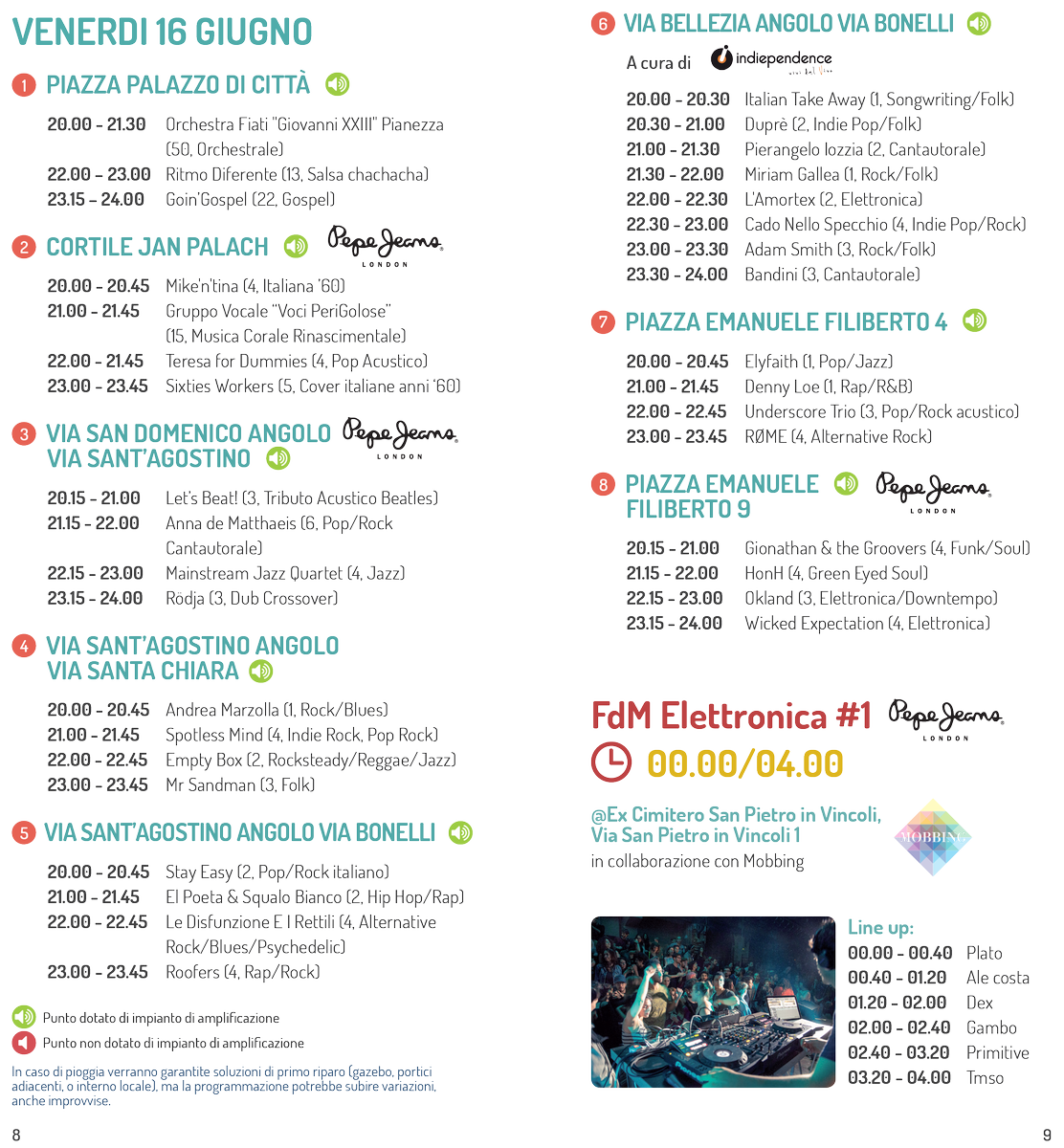 anticobalon's tweet photo. Il programma di domani della #festadellamusica2017 - @festamusicato - a #Torino 
Vi aspettiamo in Pza Emanuele Filiberto.

#pizzeriatorino https://t.co/ylbEwjaXus