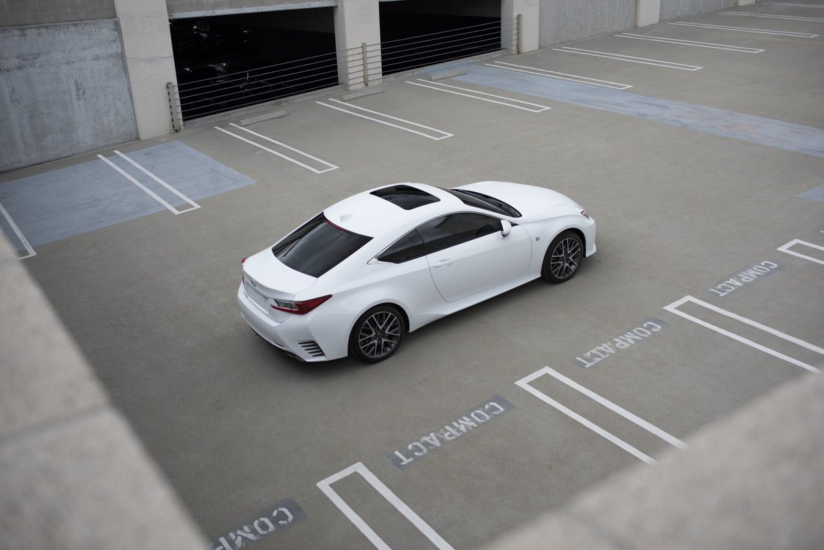 Out of the box and definitely not within the lines. #LexusRC F SPORT