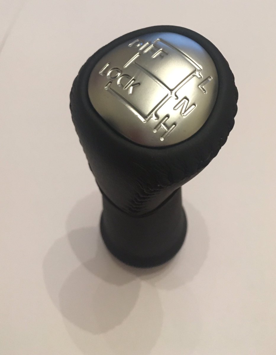 Defenderupgrade's tweet image. Fed up with the plain TDCI gear sticks. Why not get one of our aluminium gear sticks Leathered. These not only look great but feel great too