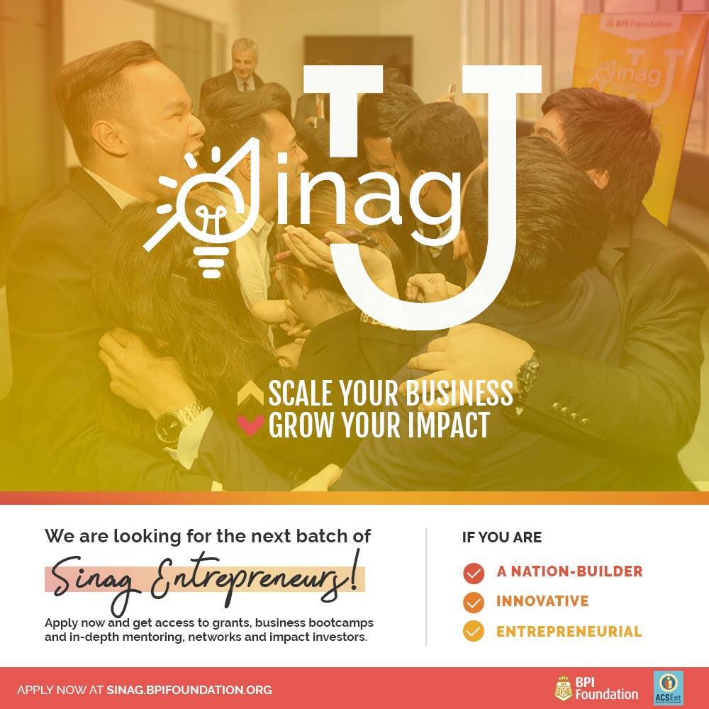 BPISinag's tweet photo. Are you a college student with an innovative socent idea? Visit https://t.co/y3KsrlnUcR to learn more about #BPISinag University! https://t.co/S7CAzQfw92