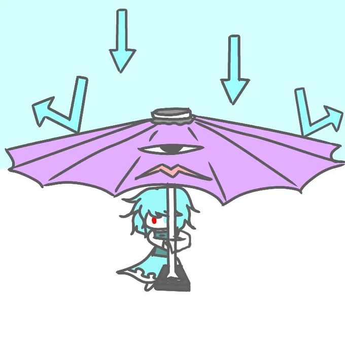 #深夜の真剣お絵描き60分一本勝負守ります 