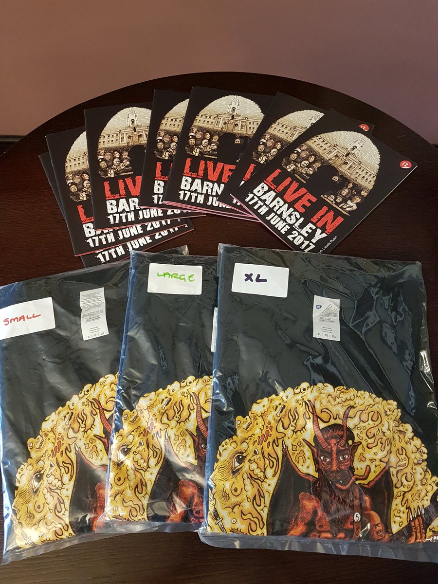 Old No7 Barnsley (@oldno7barnsley) on Twitter photo Another delivery of programmes & t-shirts for this #weekend <a href="/LIVEinbarnsley/">LIVEinBarnsley</a> event! #Saturday #livemusic #barnsleyisbrill Another delivery of programmes & t-shirts for this #weekend <a href="/LIVEinbarnsley/">LIVEinBarnsley</a> event! #Saturday #livemusic #barnsleyisbrill