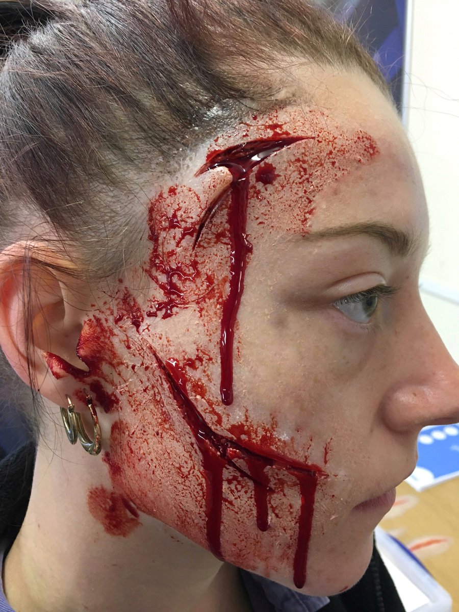 SaviourMedical's tweet photo. Interested 2 learn trauma moulage make up? Open access course 4-6 October @AcademyProDev. Strict 12 places, book now https://t.co/g8sWYf2MNX https://t.co/N3gIPhFZsw