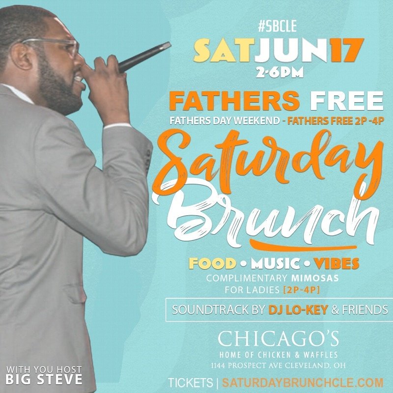 Sunday, June 18 | 2-6pm| Saturday Brunch at Chicago Chicken and Waffle hosted by <a href="/Tsots82/">FARRAKHANPHRESH</a> powered  by <a href="/TerryTravis/">Terry Travis ♔</a> and <a href="/ArnoldHines/">Arnold Hines</a> #Cle