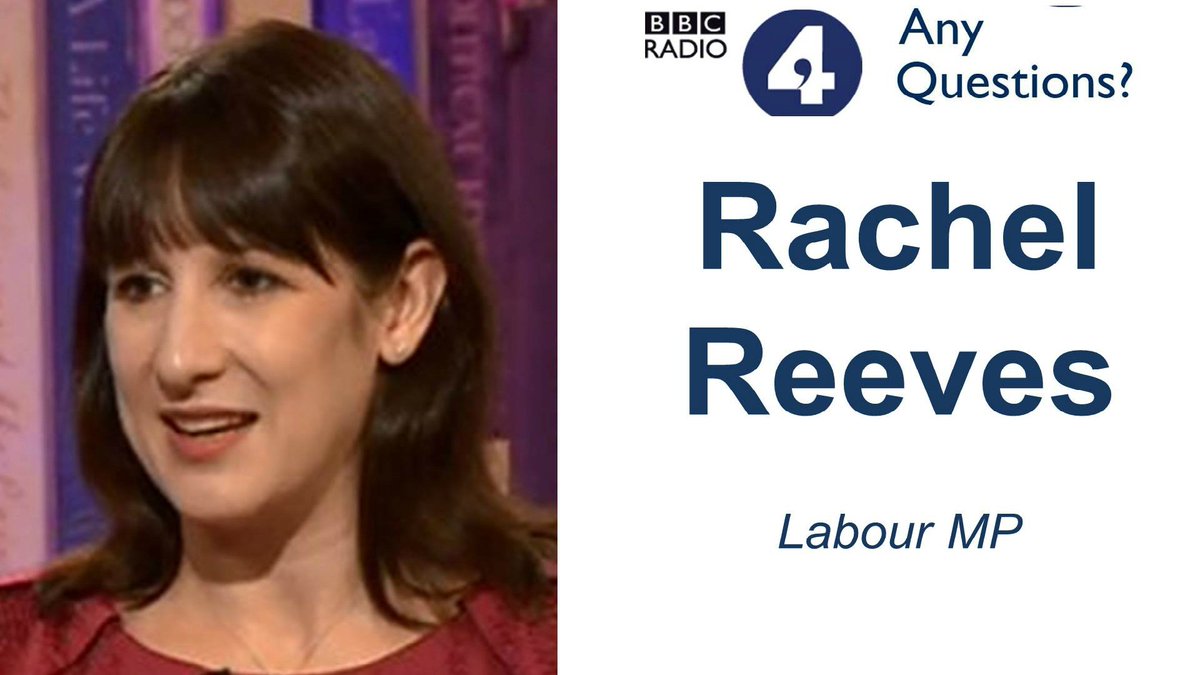 Next up on #bbcaq, we have Labour MP <a href="/RachelReevesMP/">Rachel Reeves</a> (2/4)