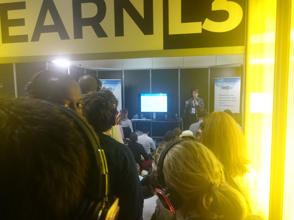 Le #SEO, une thématique qui intéresse toujours autant !🔍 Atelier seo_fr COMPLET !😱 #PSDayParis