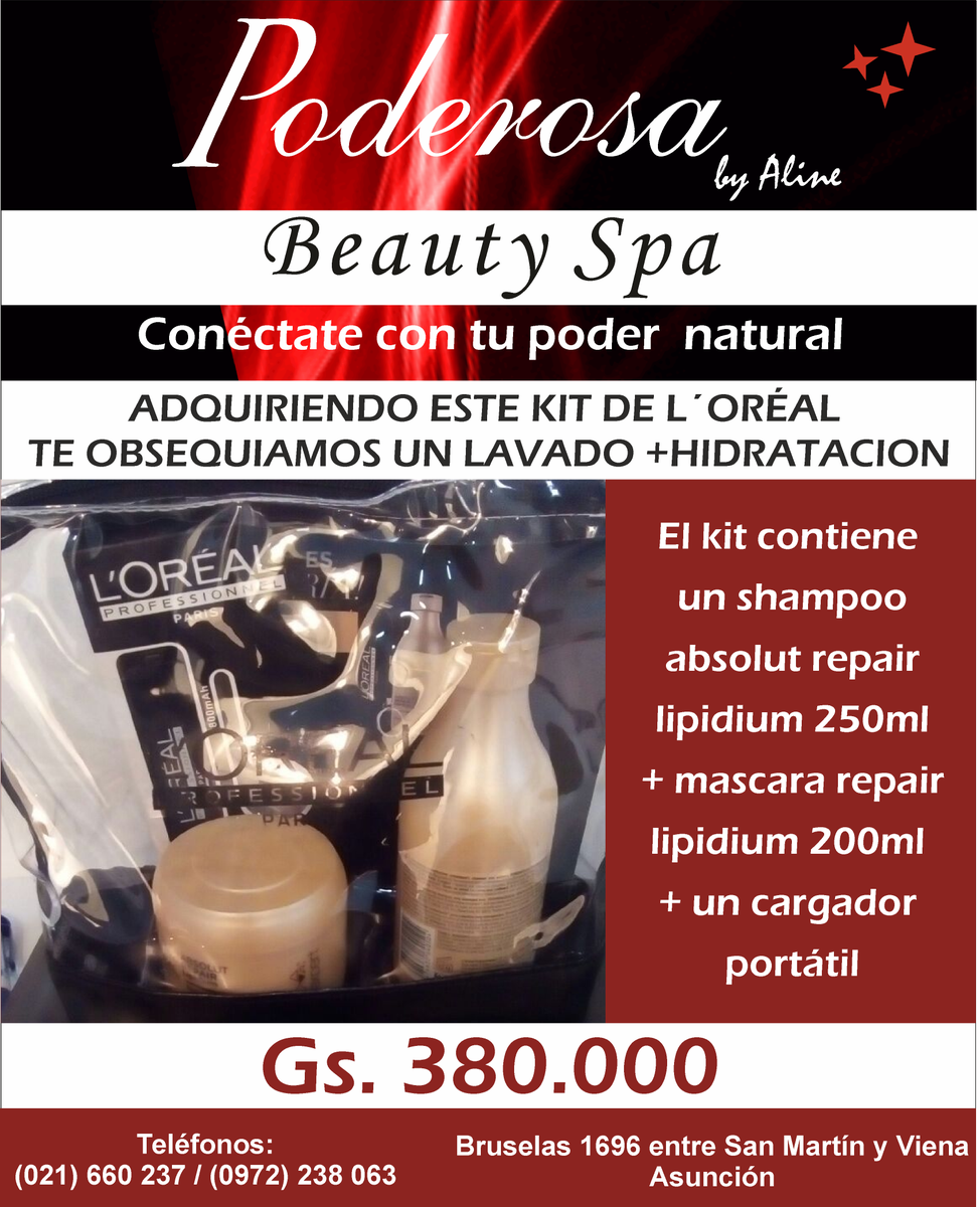 poderosabeauty's tweet photo. Tu cabello como recién salido de la peluquería TODOS LOS DÍAS! Adquirí ya tu kit de L'oreal y lucí mas linda que nunca! https://t.co/7X7JVpPApw