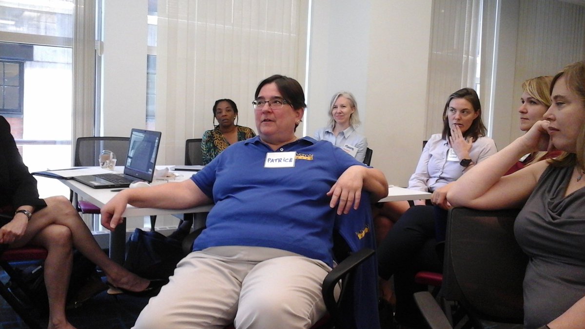 GAPLabProject's tweet image. We (heart) Patrice Keegan of @BostonCares!  #DataBasic #focusgroup #nonprofit #data #dataculture #datainformed