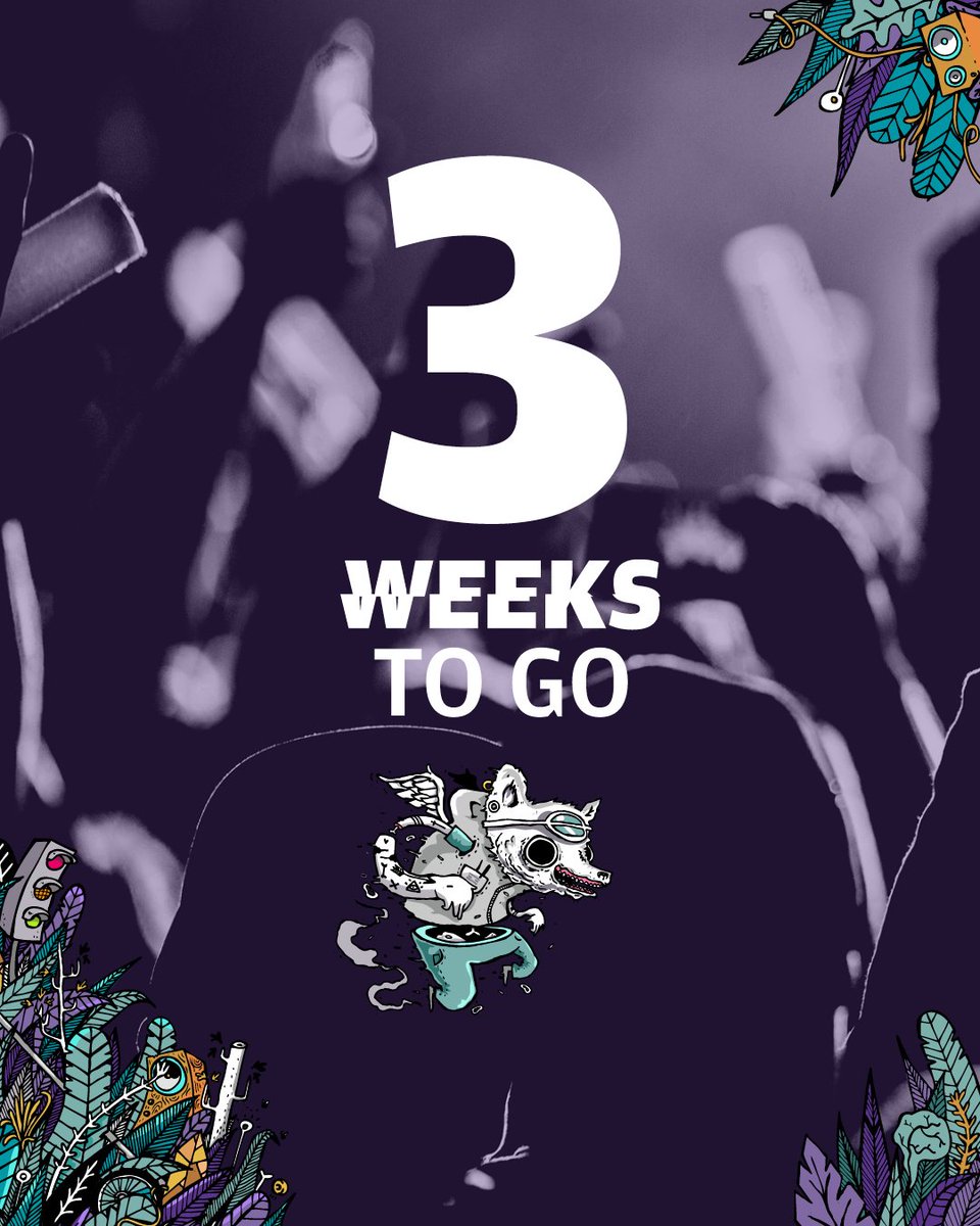 NASSfestival's tweet photo. 3 WEEKS TO GO. #NASSHYPE

Peep the full line up here!: https://t.co/DdUyNwsCla https://t.co/DhZrkPKuyM