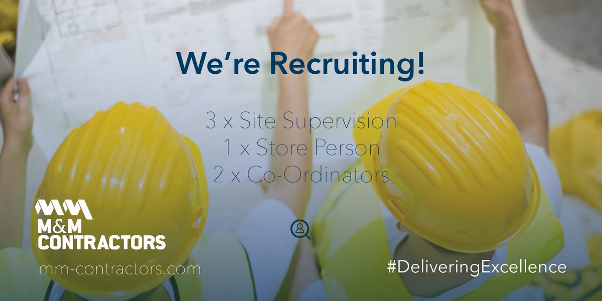 MM_Contractors's tweet photo. We're recruiting in Lancashire! Contact conor@mm-contractors.com or careers@mm-contractors.com #DeliveringExcellence #Jobs #Belfast https://t.co/yDW2Vd9b05
