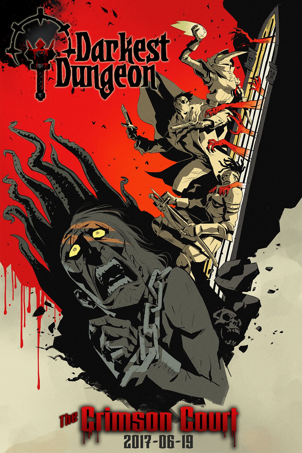 Darkest Dungeon on Twitter "The Crimson Court releases in 4 days! Add the game to your Steam
