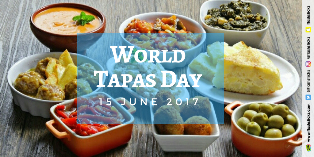 FlashAcademy_HQ's tweet photo. It's #WorldTapasDay! Hope you enjoy it with your #friends or #family!
#tapas #flashsticks #spain #language #tradition #culture https://t.co/m6THtK1sDC