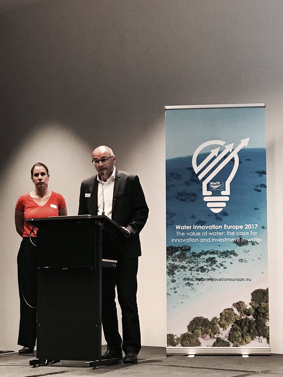 CapucineBD's tweet image. "#Smart #Water #City is about combining and sharing #Data and #Expertise" @PascalBlancPB from @suezINNOV @suez in @wsstpeu @WaterIE2017