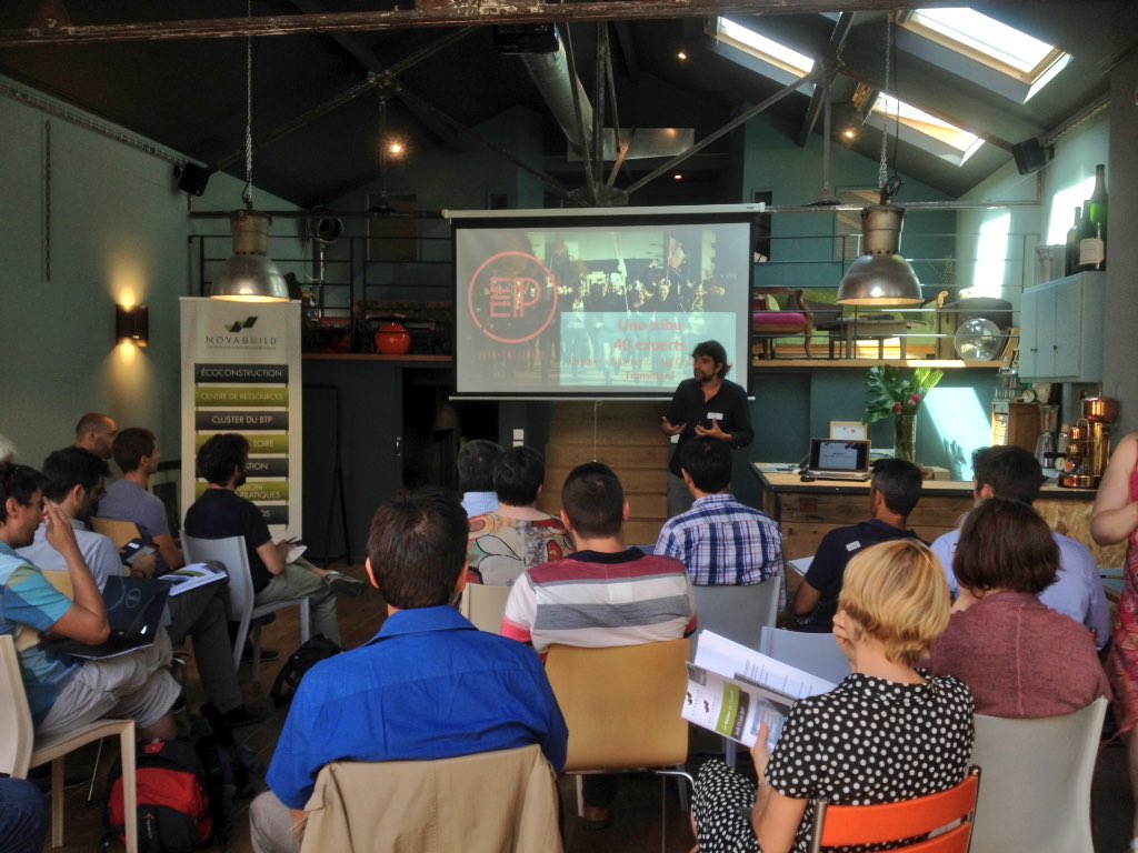 NOVABUILD_'s tweet photo. En direct du #LAB lancement de l'#AMI de @NOVABUILD_ #inNOVA & présentation du projet #labellisé d' @EP_tribe #smartdiag #innovation #btp https://t.co/WsRtcGov1L