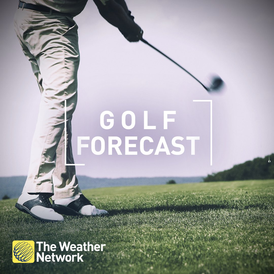 weathernetwork's tweet photo. Teeing off with Dad this weekend? 🏌️ Check our #GolfReport before you hit the green https://t.co/0P9jsIoDOw https://t.co/jj11o4RSJM