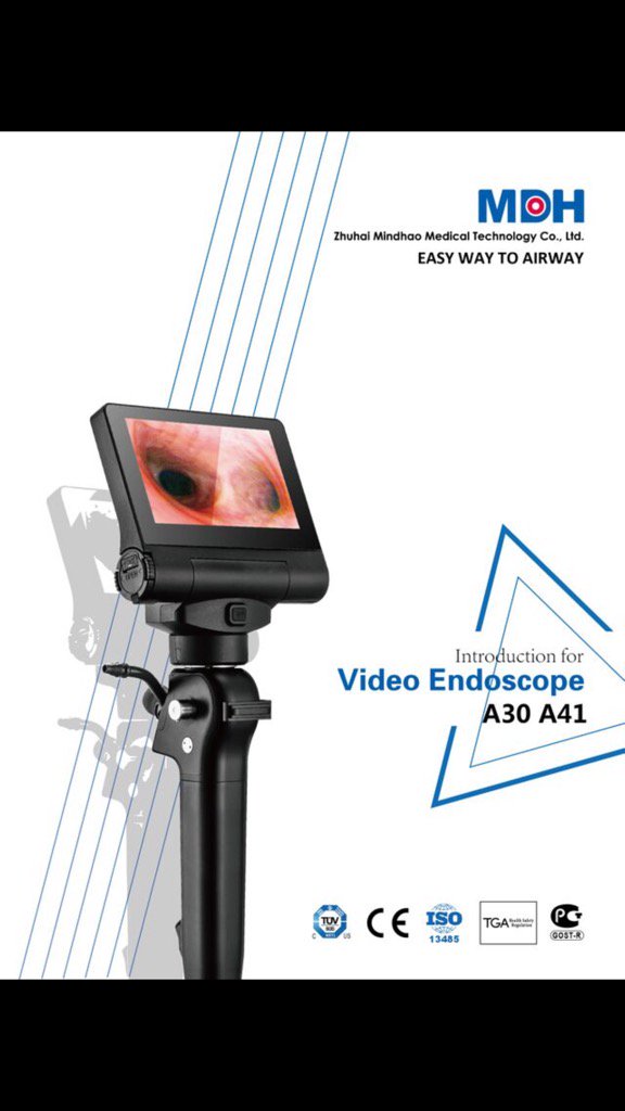 Medisave_MG's tweet photo. #MDH Endoscope #Difficult airway management #video intubationscope #Full HD resolution #Portable https://t.co/llsaqFJzvo