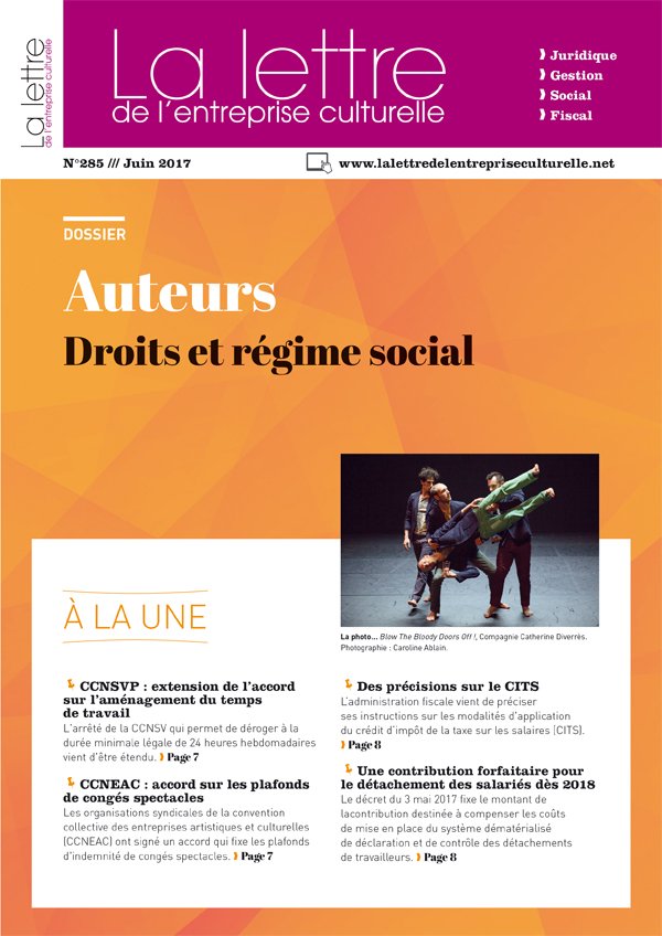 LaSceneMag's tweet photo. La lettre de l'entreprise culturelle n°285 vient de sortir !
Dossier : Auteurs, Droits et régime social
https://t.co/h0RDxf5pBw https://t.co/ExEwgk8dxQ