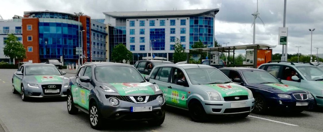 stickerride's tweet photo. Pictures from our flash mob this morning! #Stickerride #Carabao #company trip #team #community #fun #driving #reading https://t.co/KKIsy1Okwh