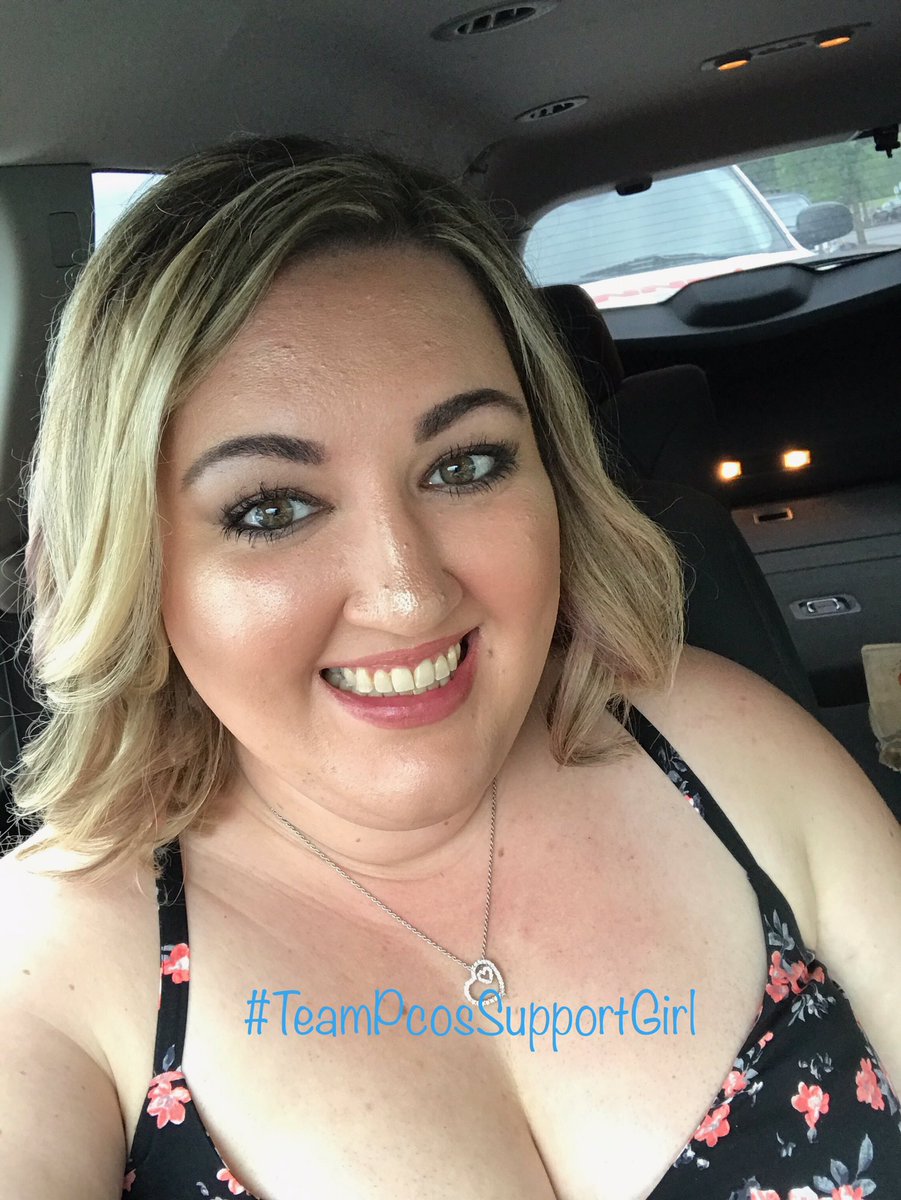 PCOSsupportgirl's tweet photo. The #teamPCOSsupportGIRL army keeps growing!!!! @PCOSGurl I don't think you know what you're getting in for! #girlfightforPCOS https://t.co/rYr5AEQgHi