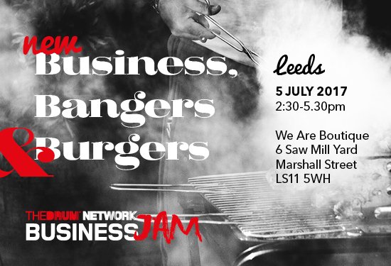 TheDrumNetwork's tweet photo. ONLY 2 DAYS until our Leeds #businessjam BBQ! You're not too late to signup here https://t.co/7h3bTpfGuH Be quick! https://t.co/Wcr3I8MBkG