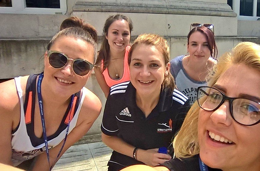 SL_Manchester's tweet photo. Happy 1 year workiversary @Street_League Dance-Fit North West girls!! #proud #thisgirlcan #dance-fit #Movingintowork https://t.co/BJPqbsczw0