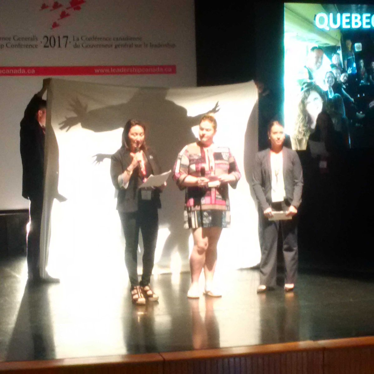 propergandiste's tweet photo. Group #GGCLC presentations to his Excellency the #GovernorGeneral, David Johnston, #GG begins. Next, #Quebec2 https://t.co/ytCDtQpwab