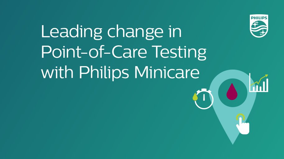 We’re leading change in point-of-care testing, to benefit physicians, patients and hospital systems. Find out more to.philips/60128mkBr