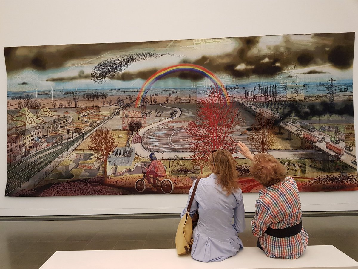 zoiaskoropadenk's tweet photo. while all lemmings are at #ArtBasel2017 i am trully enjoying serenity of #grasonperry @SerpentineUK exhibition. Love the mastermind https://t.co/gYaTaPA7Eh