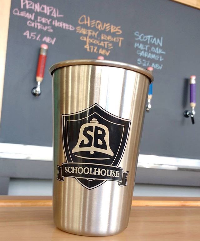Unwrapped our special #SchoolhouseBreweryGraduation glassware! Includes first fill! We’ll be serving $6 pints all day #NSCraftBeer