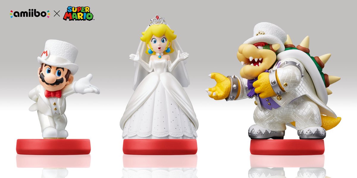 AbrajXGaming's tweet photo. 3 new Amiibo announced for Super Mario series, releasing alongside Super Mario Odyssey ( October 27th, 2017 )
#AXGE32017 #E3 #E32017 #Amiibo https://t.co/HeVyHGtYRz