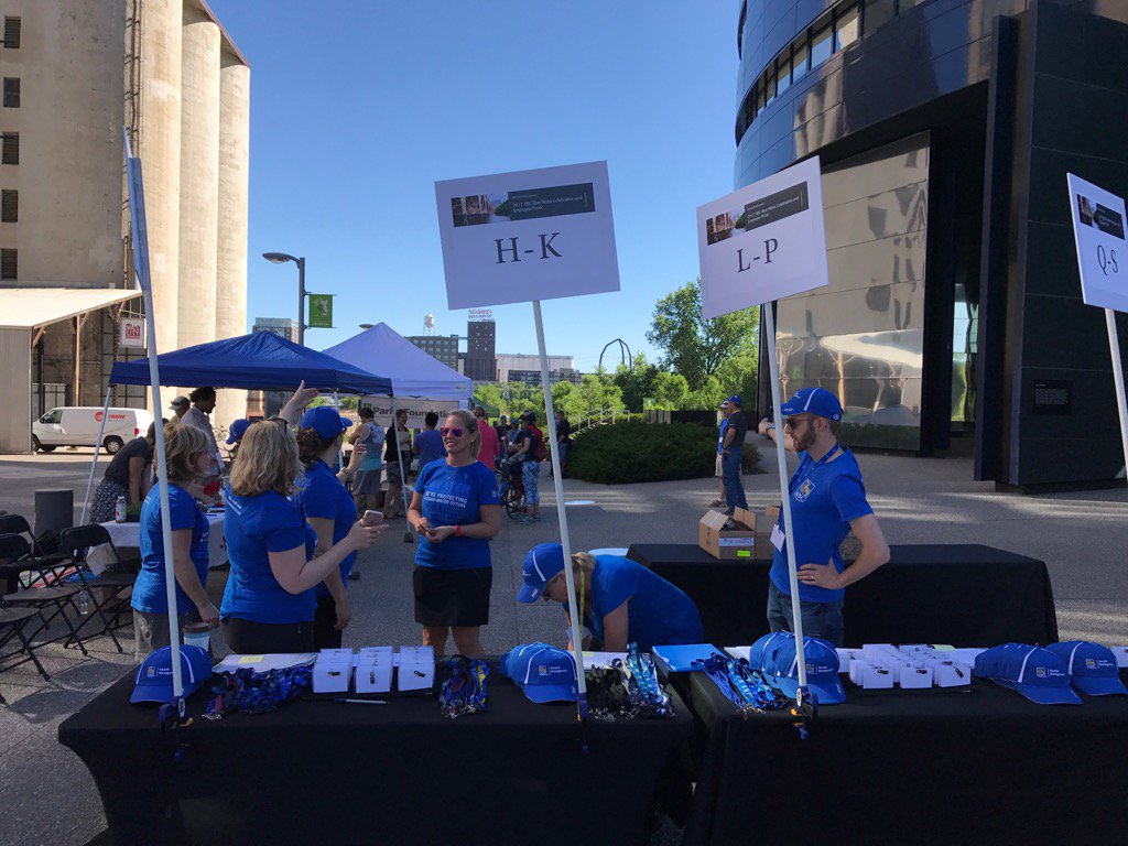 shavercraig's tweet photo. Proud of RBC Blue Water Day in Minneapolis!#RBCBlueWater https://t.co/3cQUTWf76z