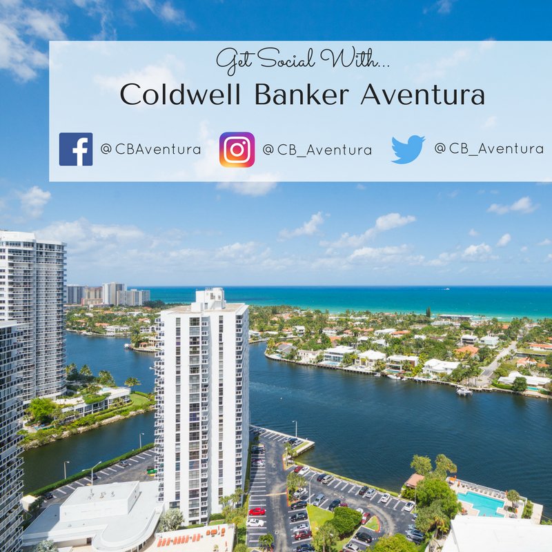 cb_aventura's tweet photo. Get social with us! #cbaventura #coldwellbanker #realestate #realestateagent #realtor #cbflorida #cbrocks #ThisIsHome #getrealtor https://t.co/QmZbt2s5ZS