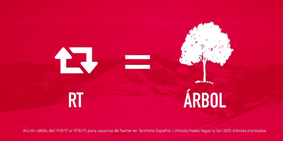 Por cada RT @AguaLanjaron y @bsostenibles plantarán árboles y entre todos haremos que vuelvan los pájaros 😉 #NoTreesNoBirds