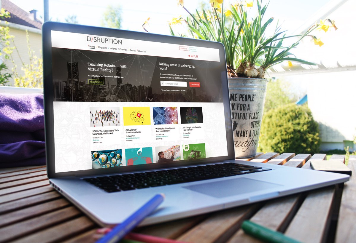 WhiteFireDesign's tweet image. New website launch - disruptionhub.com #ArtificialIntelligence #wordpress #websitelaunch