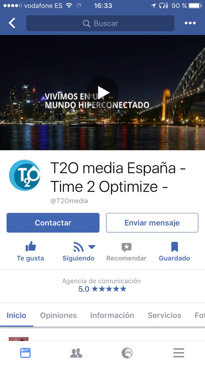 t2o_one's tweet image. Encantados con la súper novedad de @facebook: #vídeoportada 😍😍 #SocialMedia #Innovation #videocover