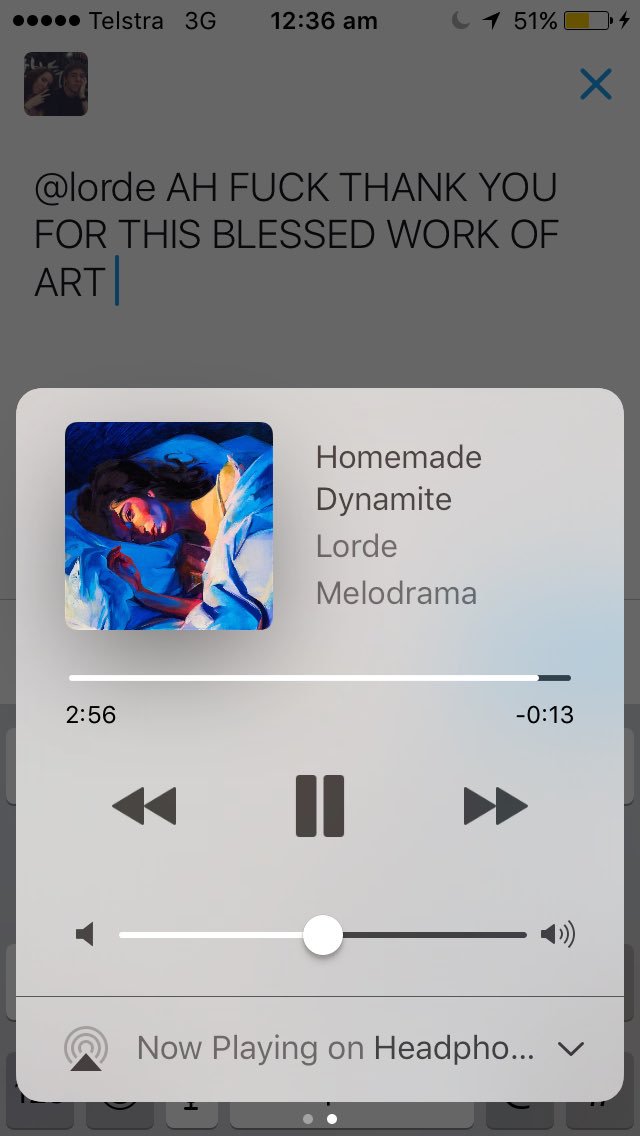 neason1's tweet photo. @lorde AH FUCK THANK YOU FOR THIS BLESSED WORK OF ART https://t.co/0LWj3hFfJr