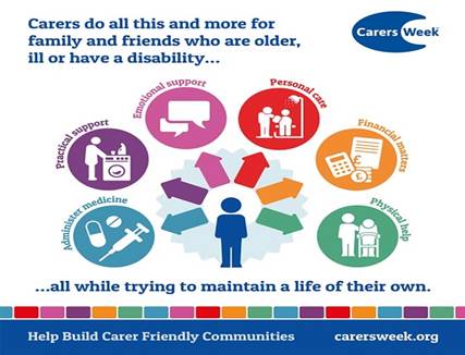 <a href="/ASPHFT/">Ashford & St Peter's</a> marks <a href="/carersweek/">Carers Week</a> with information stand at St Peter's Hospital - Building Carer Friendly Communities