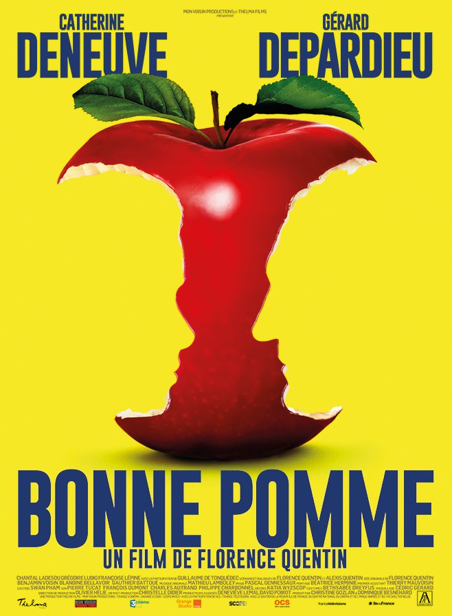 #CatherineDeneuve #GérardDepardieu : le couple mythique du cinéma français réunis dans #BonnePomme de #FlorenceQuentin au cinéma le 30/08.