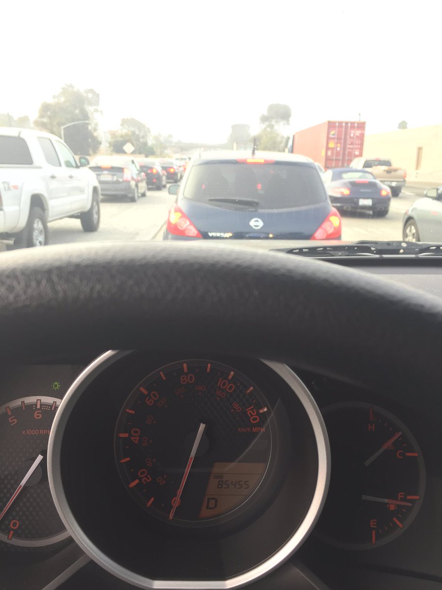 BigAhi's tweet photo. I might be late for work #0mph https://t.co/SP8pjETMxt