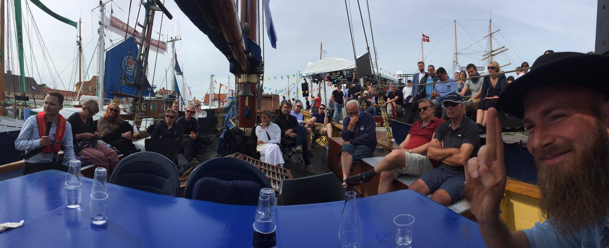 cphftw's tweet photo. We want easier access to talent, ways to distribute ownership (#warrents) + international capital @ivaerkskibet #folkemødet #cphftwlog https://t.co/tM1p2O2WHy