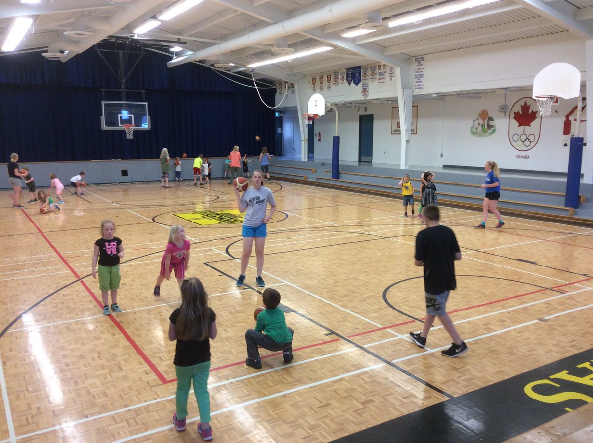 Learning basketball skills taught by Gr. 7 student leaders. Great experience for all. <a href="/HantsportSchool/">Hantsport School</a> <a href="/mrbustin22/">John Bustin</a>