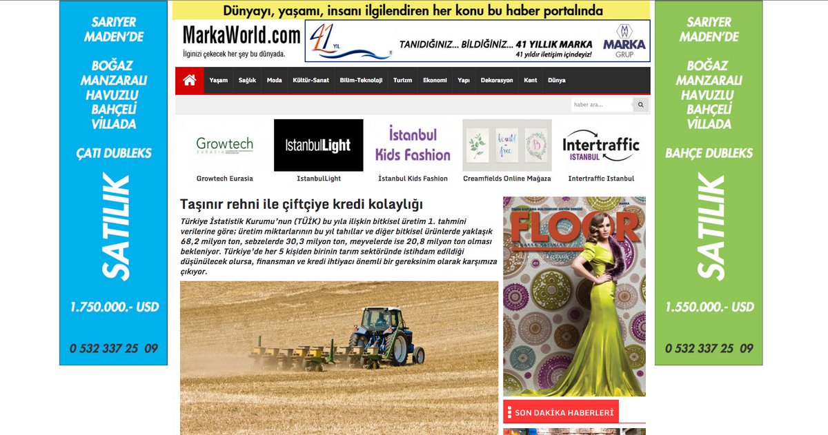 Taşınır rehni ile çiftçiye #kredi kolaylığı... #Ekonomi 
markaworld.com/tasinir-rehni-…
<a href="/FuGayrimenkul/">FU Gayrimenkul</a> <a href="/brandworkstr/">brandworks</a>