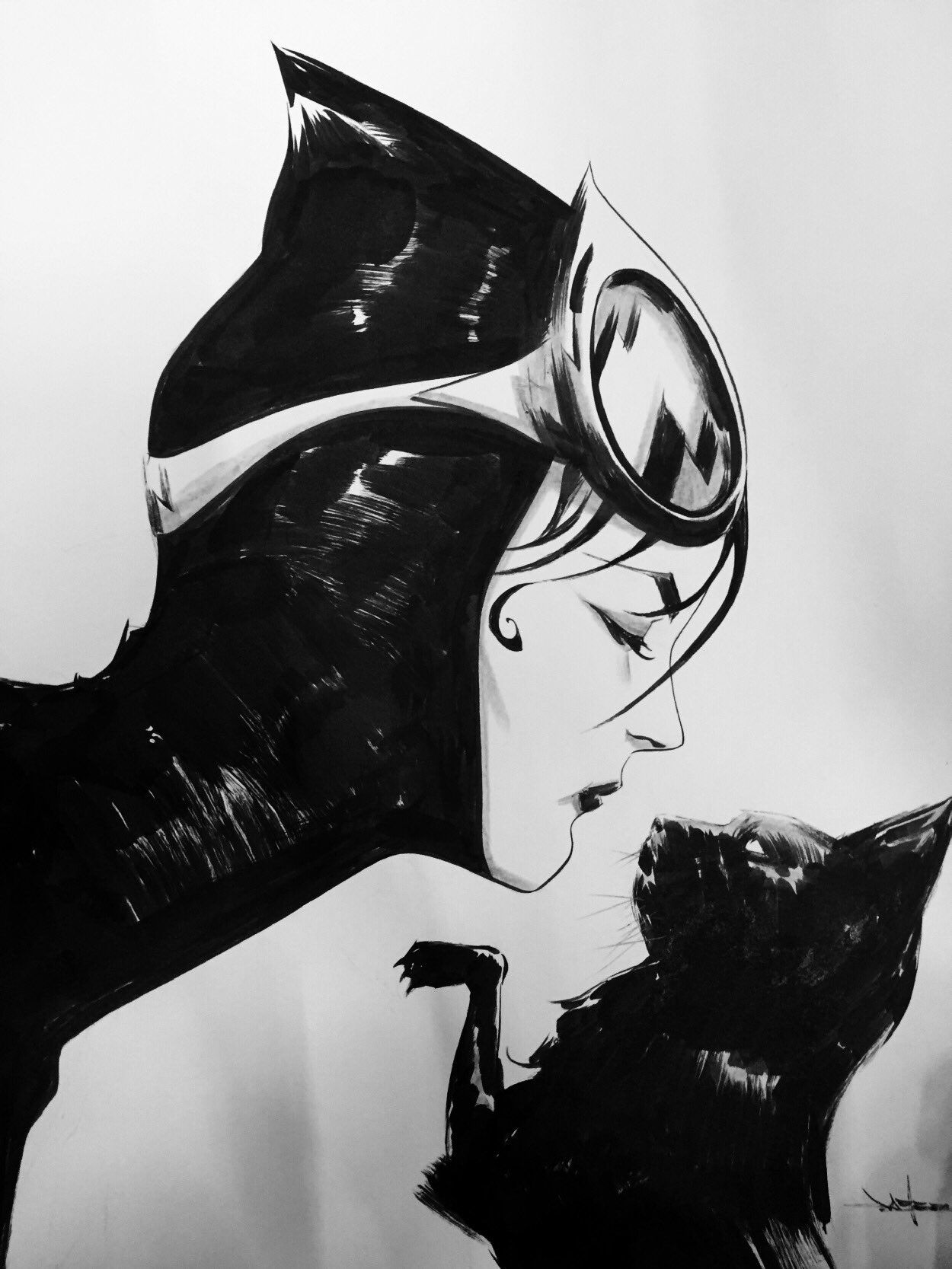 Catwoman by Jae Lee https://t.co/CW8cynrX0R