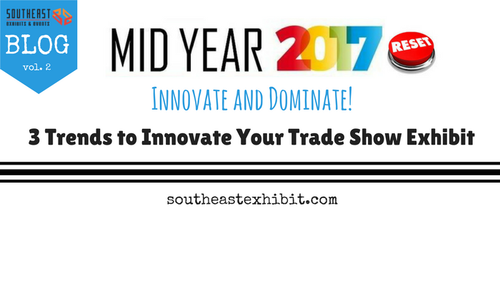 SE_Exhibits's tweet photo. The midyear mark is upon us. Innovate and dominate with these 3 #tradeshow trends: https://t.co/lOtbdtlEks https://t.co/tDJCyc6Bfq