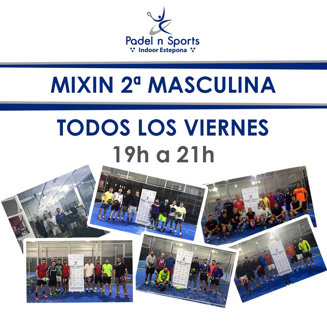 #mixindelosviernes #padel en #Estepona ¡Dos horas intensas de alto nivel!