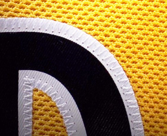 hockey jersey stitching