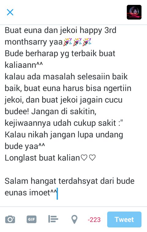 eunhaofc's tweet photo. Ting tong! Ada surat botol buat kalian^^ maaf telat @gfseuna @GoldenJK01 https://t.co/89l0ibsPPw