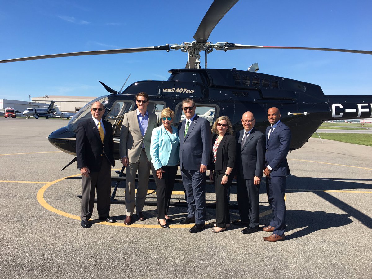 BetsyPriceftw's tweet photo. Awesome morning w/ @BellHelicopter in Mirabel, Quebec ...a Ft Worth company w/ international significance! #DFWCanada2017 @Mike_Rawlings https://t.co/ulomlVwmYF