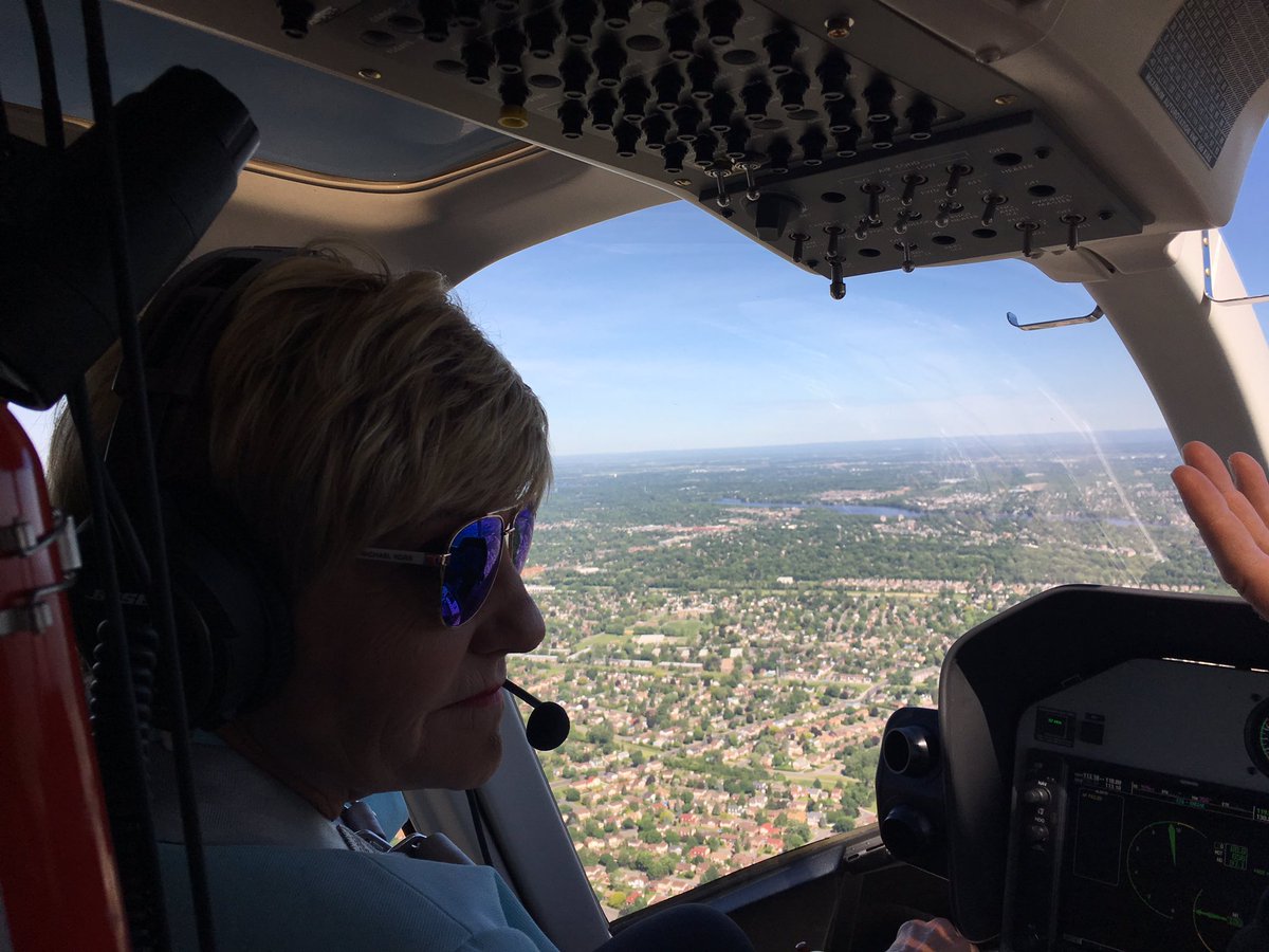 BetsyPriceftw's tweet photo. Awesome morning w/ @BellHelicopter in Mirabel, Quebec ...a Ft Worth company w/ international significance! #DFWCanada2017 @Mike_Rawlings https://t.co/ulomlVwmYF